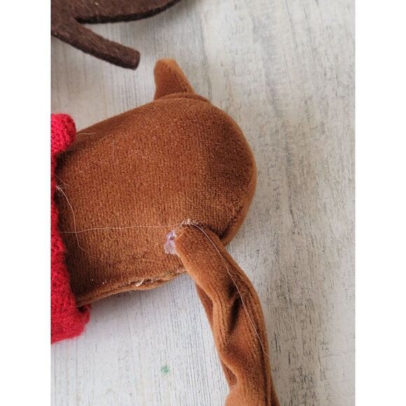 Plush hanging reindeer sweater home Xmas decor - Picture 5 of 7